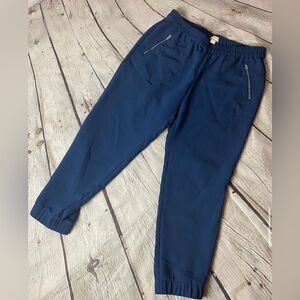 J CREW | Navy Blue Jogger Trousers Size 10